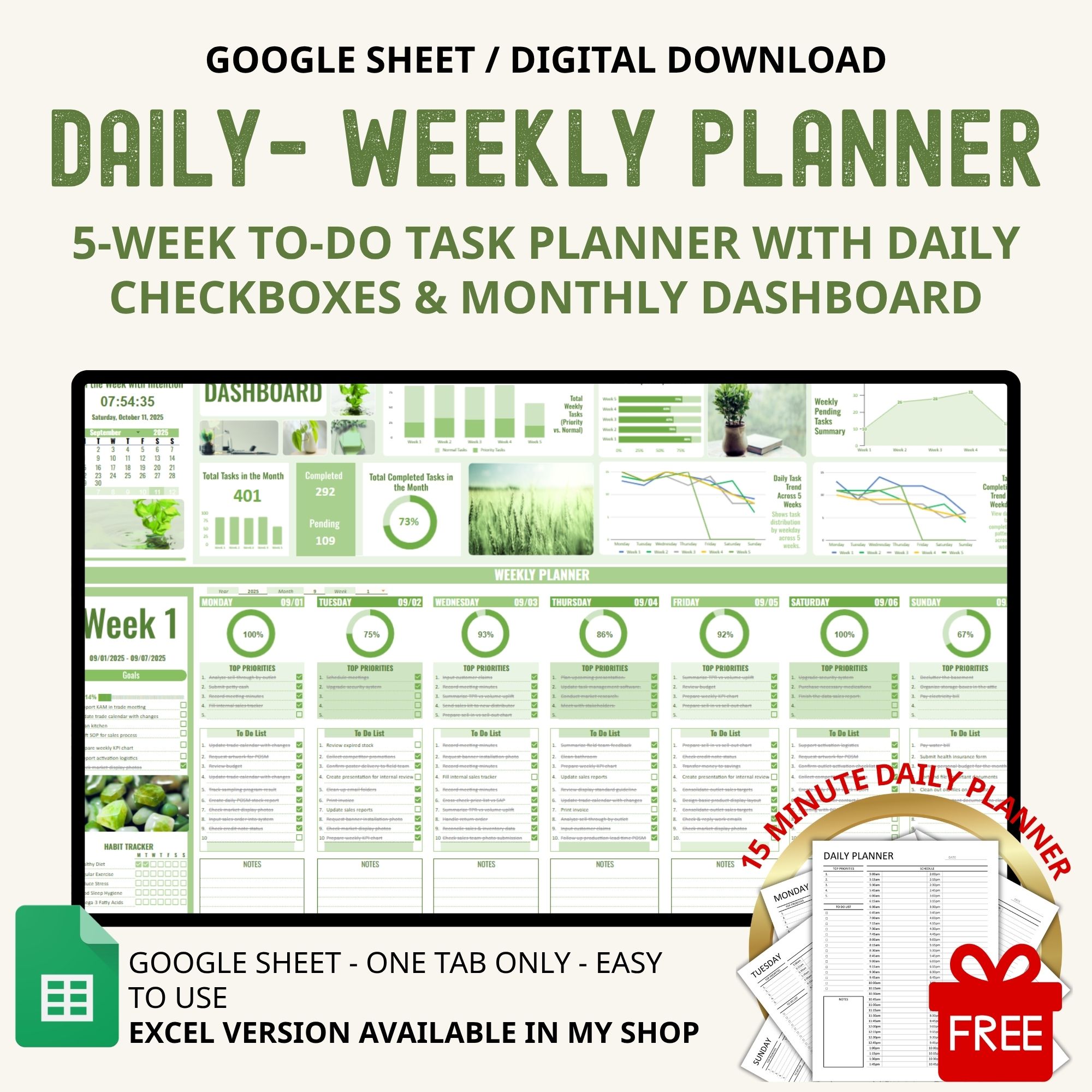 to do google sheet, Adhd daily planner, minimalist daily, daily dashboard, daily schedule sheet, weekly planner sheet, week schedule sheet, to do list sheet, to do list board, daily to do sheet, weekly to do list, adhd day planner, dashboard to do list